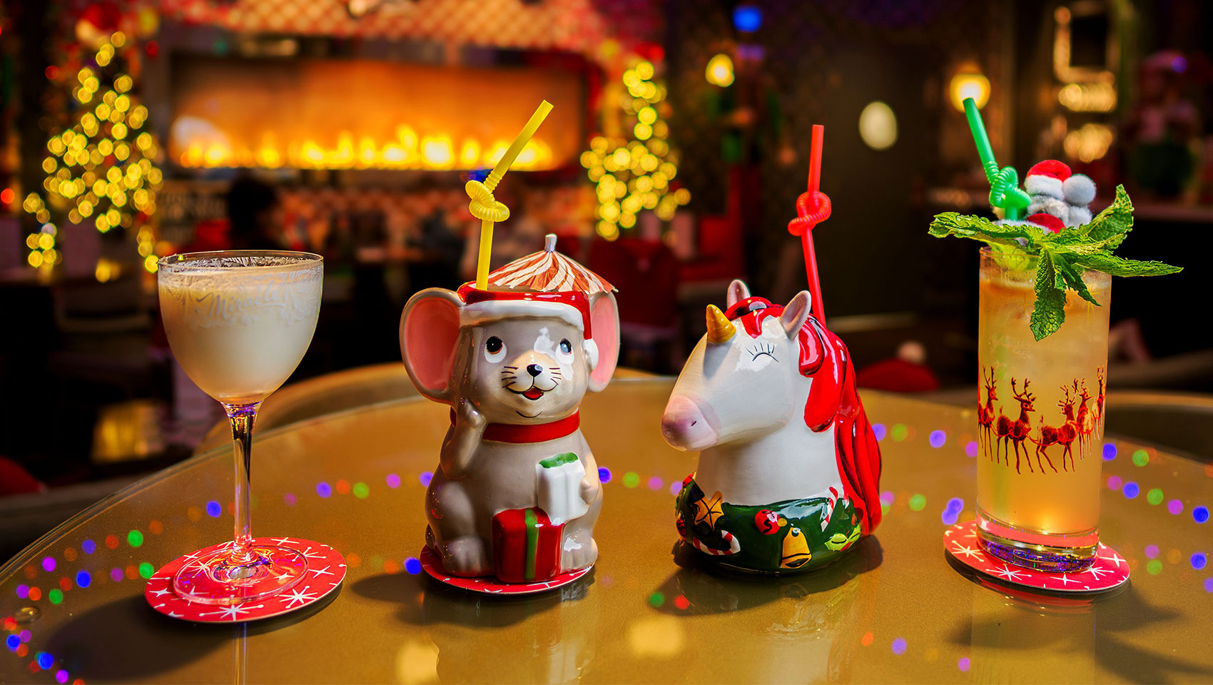 Holiday-Themed Cocktails at Miracle Bar at Kimpton Marlowe Hotel