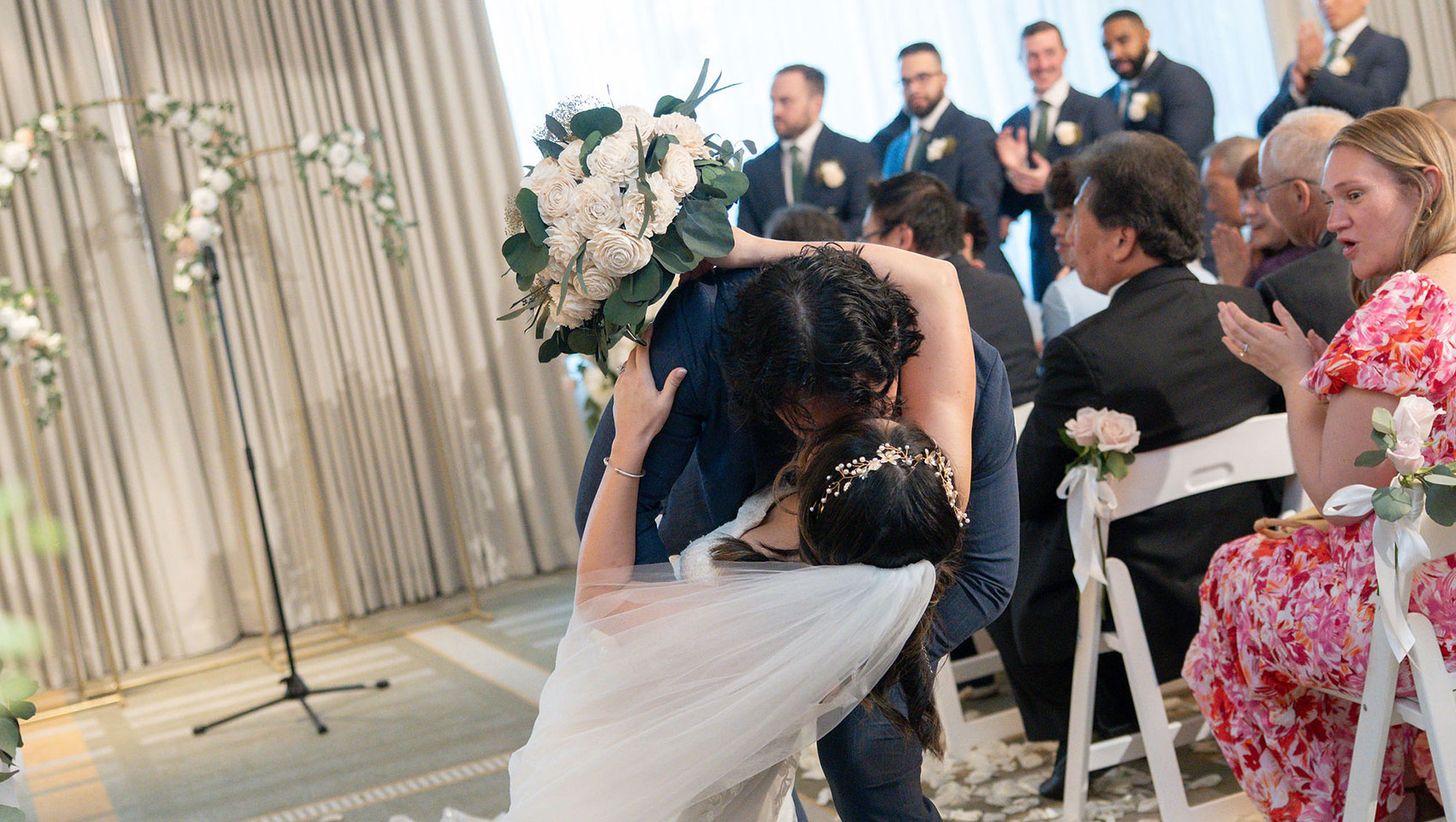 Macy and Stanley wedding day