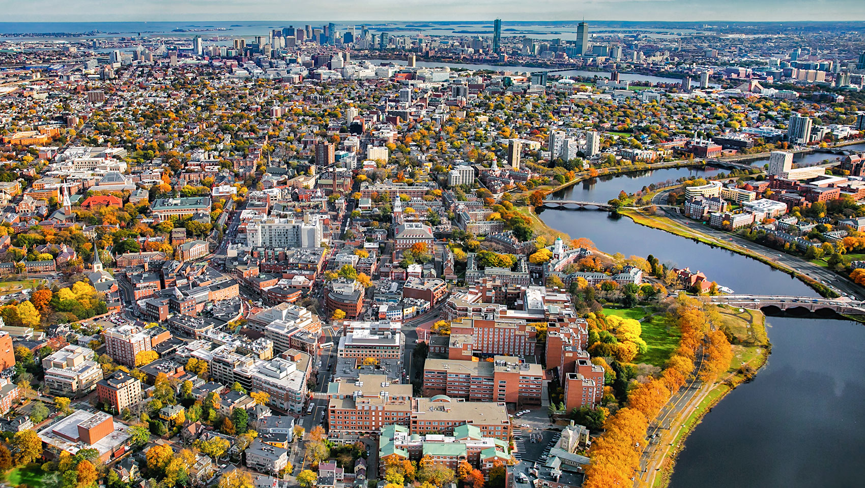 Charles river in boston