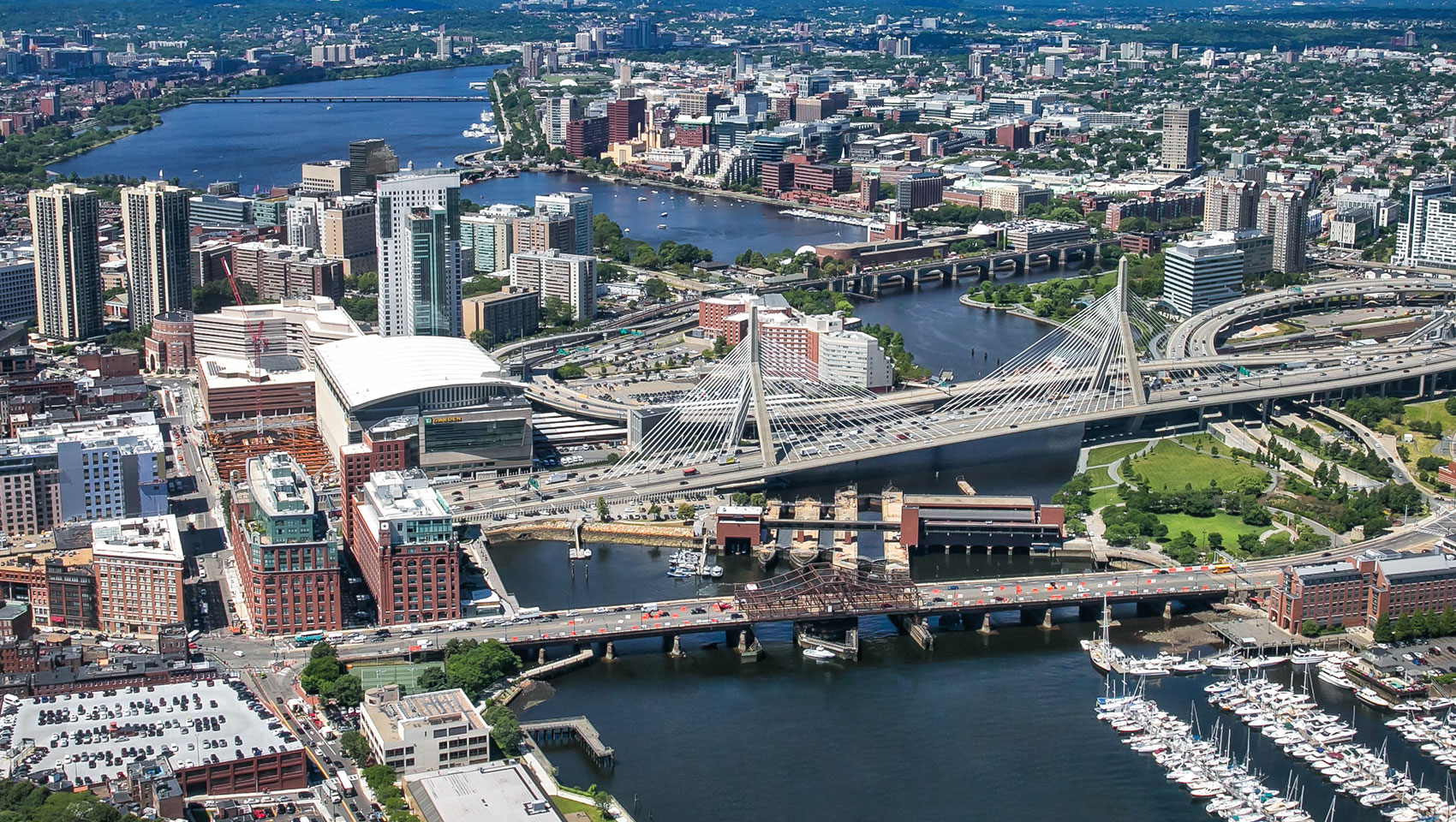 Cambridge, Massachusetts aerial