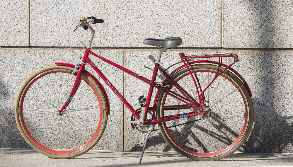 red bike