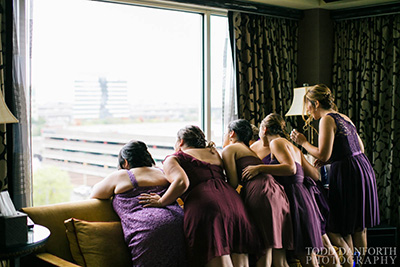 real wedding images at kimpton marlowe hotel