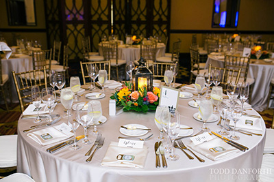 real wedding images at kimpton marlowe hotel