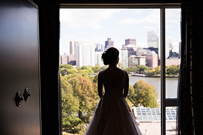 real wedding images at kimpton marlowe hotel