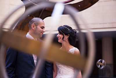 real wedding images at kimpton marlowe hotel