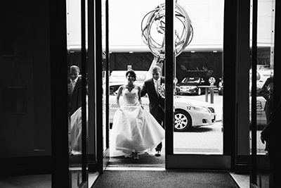 real wedding images at kimpton marlowe hotel