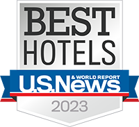 US News Best Hotels 2023 Badge