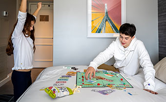 kids playing monopoly