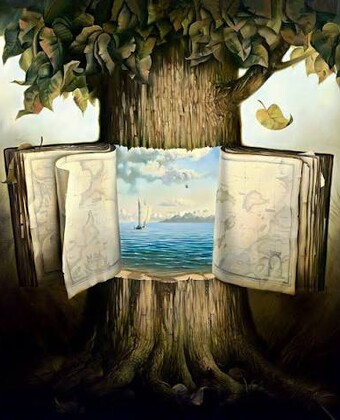 Atlas of Wander painting by Vladimir Kush
