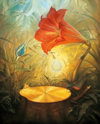 Music of the Woods painting by Vladimir Kush
