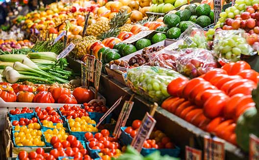 fruits and vegetables